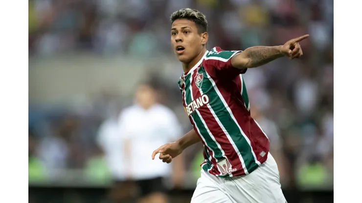 Jorge Rodrigues/AGIF- Matheus Martins, atacante do Fluminense 
