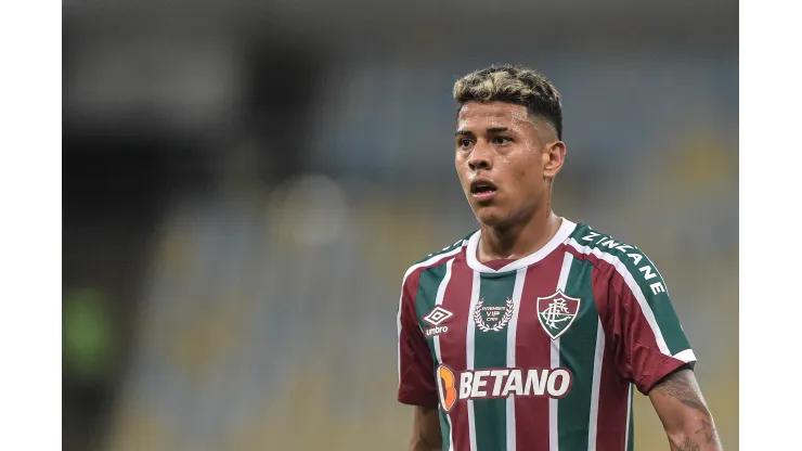 Thiago Ribeiro/AGIF- Matheus Martins, atacante do Fluminense
