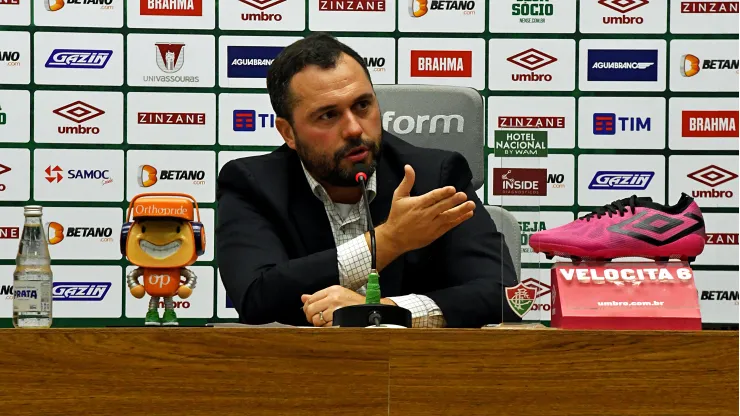 Foto: (Mailson Santana/Fluminense FC) - Mário Bittencourt entrou em polêmica com a torcida do Fluminense nesta terça (25)
