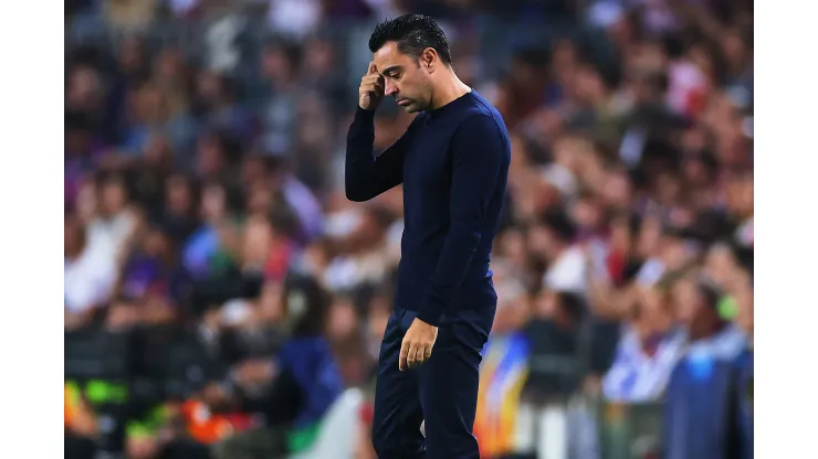 Eric Alonso/ Getty Images- Xavi Hernández, técnico do Barcelona
