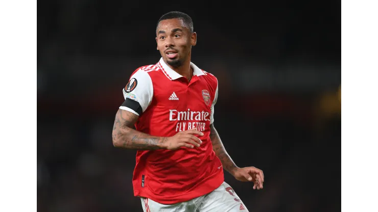 Shaun Botterill/ Getty Images- Gabriel Jesus, atacante do Arsenal
