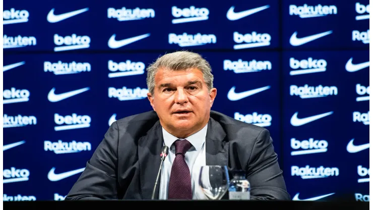 Europa Press Sports/ Getty Images - Joan Laporta, presidente do Barcelona
