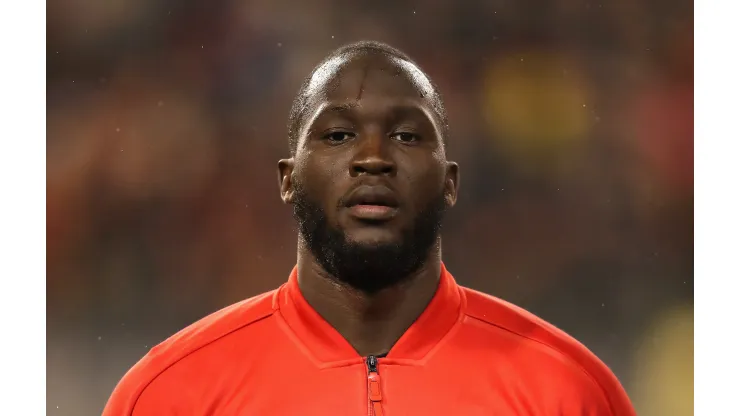 (Photo by David Rogers/Getty Images)- Romelu Lukaku 
