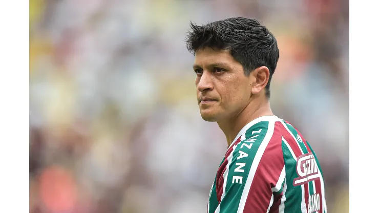 Foto: (Thiago Ribeiro/AGIF) - Germán Cano reforçou que deseja permanecer no Fluminense
