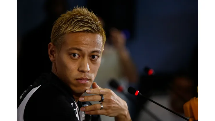 Wagner Meier/ Getty Images- Keisuke Honda, meia do FK Suduva, da Lituânia
