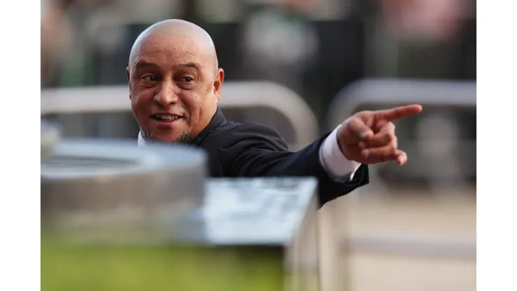 Ian MacNicol/ Getty Images- Roberto Carlos, ex-lateral e embaixador da Fifa
