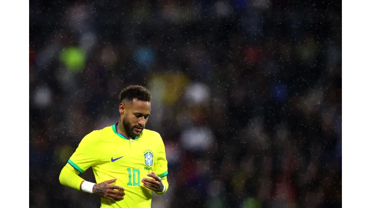 Dean Mouhtaropoulos/ Getty Images- Neymar, atacante da seleção Brasileira
