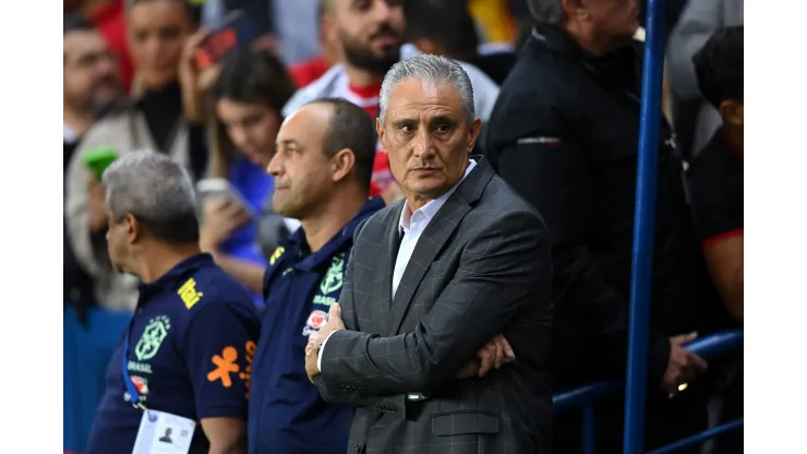 Justin Setterfield/ Getty Images- Tite, técnico da Seleção Brasileira
