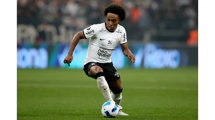 Alexandre Schneider/ Getty Images- Willian, em sua passagem pelo Corinthians
