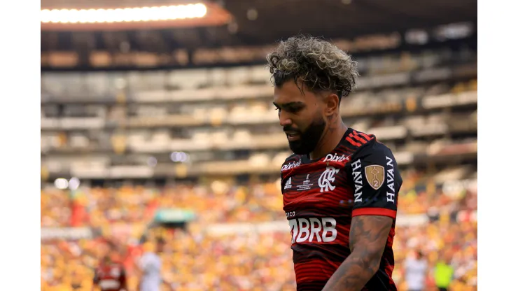 Buda Mendes/ Getty Images- Gabigol, atacante do Flamengo
