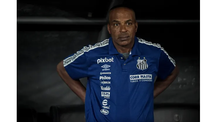 Thiago Ribeiro/AGIF- Orlando Ribeiro, técnico do Santos
