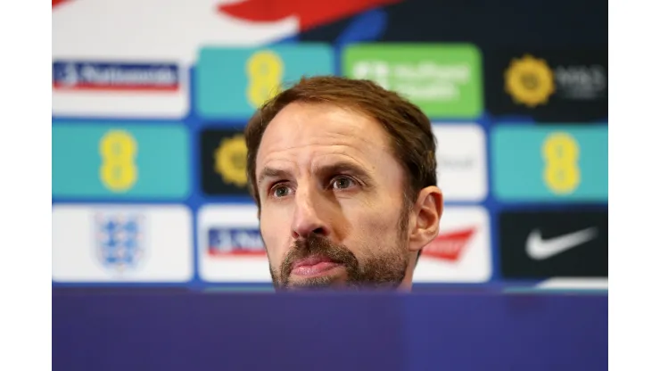 Barrington Coombs/ Getty Images- Gareth Southgate, técnico da Inglaterra
