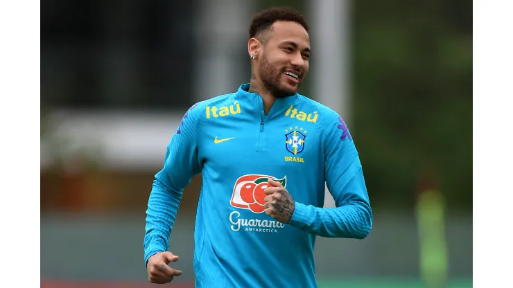 Buda Mendes/ Getty Images- Neymar Jr., atacante do PSG e da Seleção
