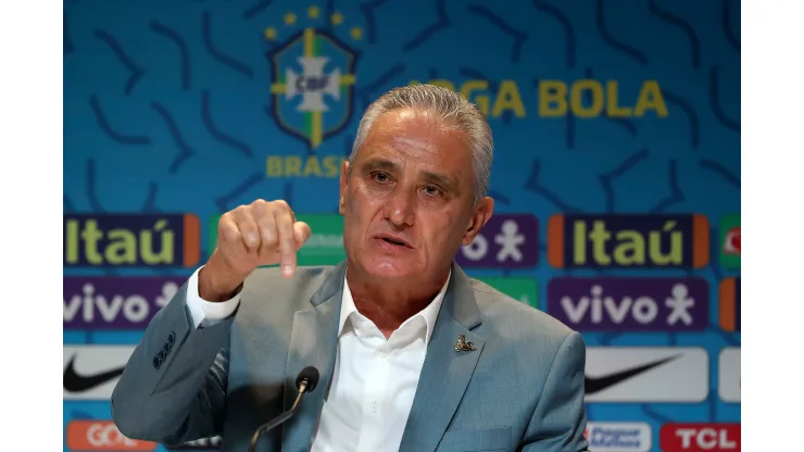 Buda Mendes/  Getty Images- Tite, técnico da Seleção Brasileira
