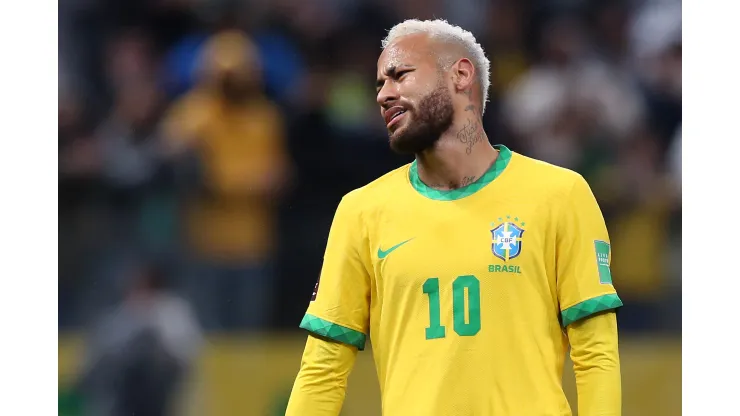 Alexandre Schneider/ Getty Images- Neymar, atacante da seleção brasileira e do PSG
