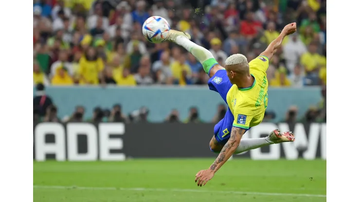 Justin Setterfield/ Getty Images- Richarlison, atacante do Seleçao Brasileira
