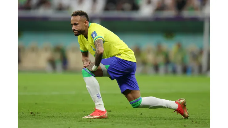 Lars Baron/ Getty Images- Neymar, atacante da Seleção Brasileira
