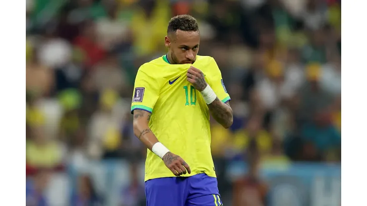 Lars Baron/ Getty Images- Neymar, atacante da Seleção Brasileira e do PSG
