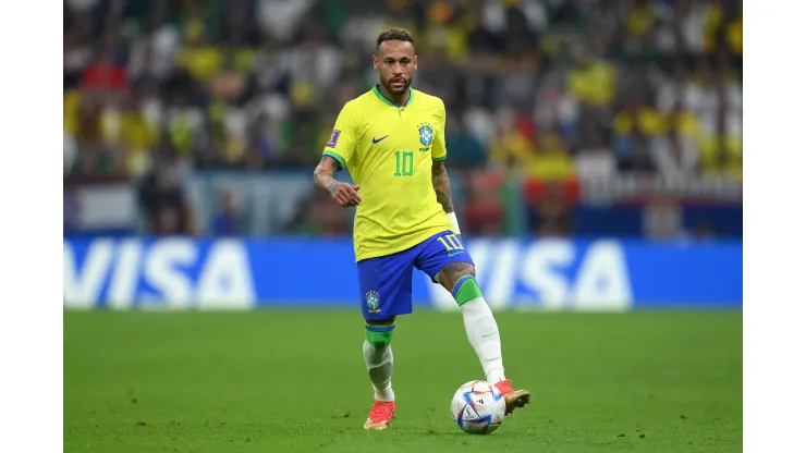 Justin Setterfield/ Getty Images- Neymar, atacante do Brasil e do PSG
