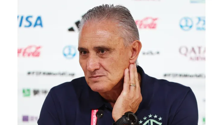 Mohamed Farag/ Getty Images- Tite, técnico da Seleção Brasileira
