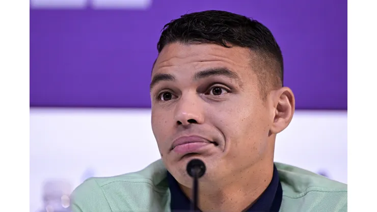 Pedro Vilela/ Getty Images- Thiago Silva, zagueiro e capitão da Seleção Brasileira
