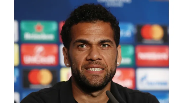 (Photo by Handout/UEFA via Getty Images)- Daniel Alves 
