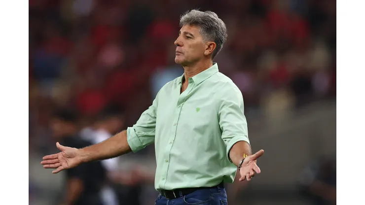 Buda Mendes/Getty Images- Renato Gaúcho, técnico do Grêmio
