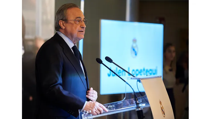 Quality Sport Images/ Getty Images- Florentino Pérez, presidente do Real Madrid
