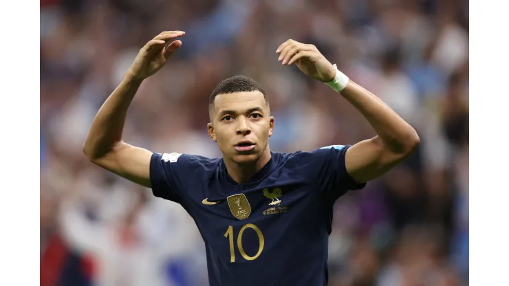 Photo by Catherine Ivill/Getty Images - Mbappé atinge marca histórica na Copa do Mundo
