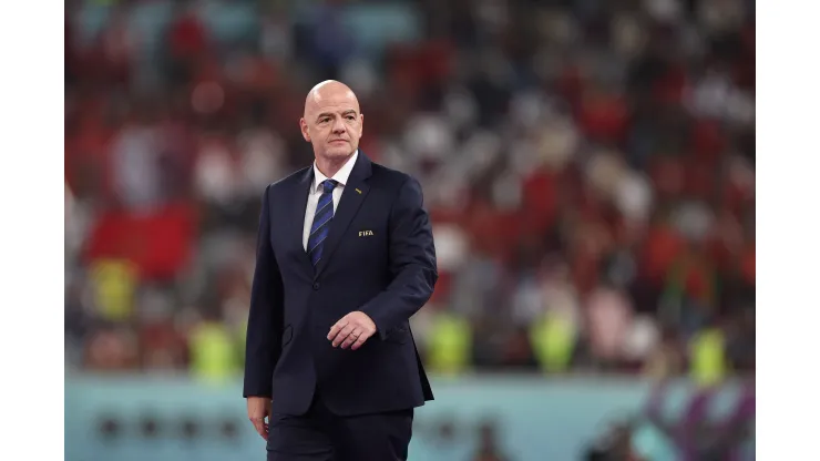 Richard Heathcote/ Getty Images- Gianni Infantino, presidente da Fifa
