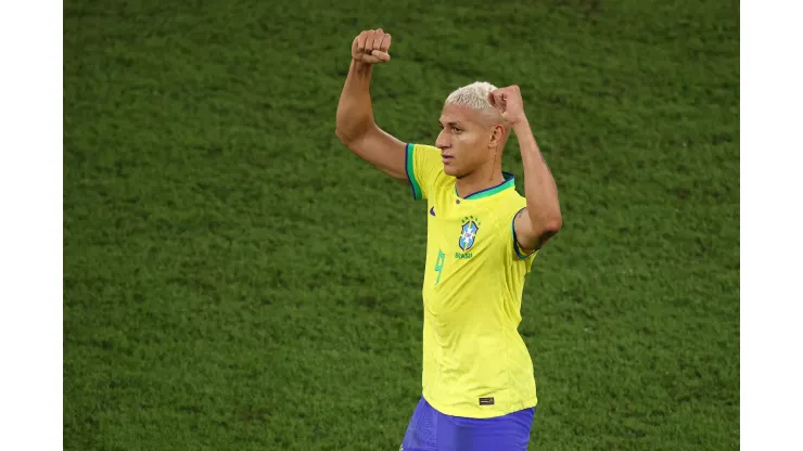 Robert Cianflone/ Getty Images- Richarlison, atacante do Tottenham e da Seleção Brasileira
