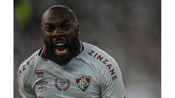 Foto: Thiago Ribeiro/AGIF - Manoel celebra fase artilheira no Fluminense
