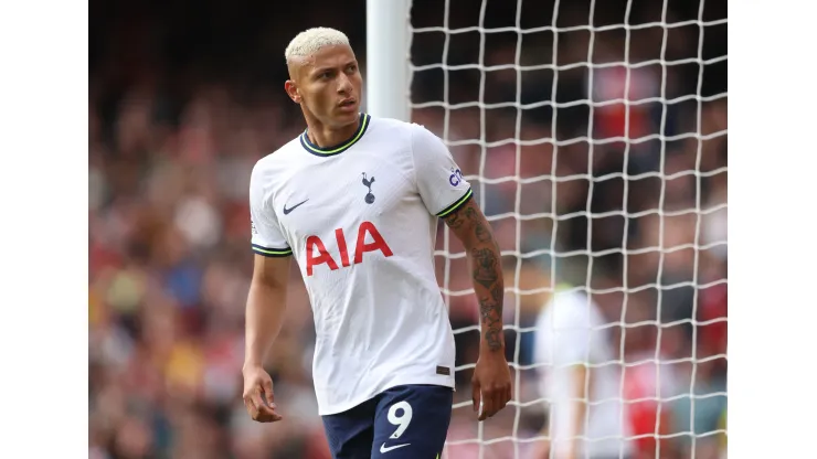 Catherine Ivill/ Getty Images- Richarlison, atacante do Tottenham
