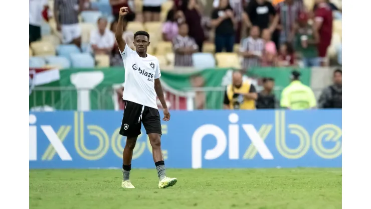 Jorge Rodrigues/AGIF- Jeffinho, atacante do Botafogo
