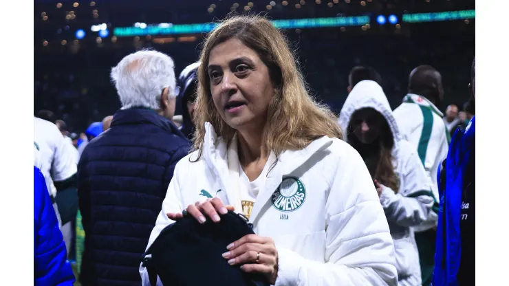 Foto: (Ettore Chiereguini/AGIF) - Leila Pereira, presidente do Palmeiras, focou em manter a base do elenco para 2023
