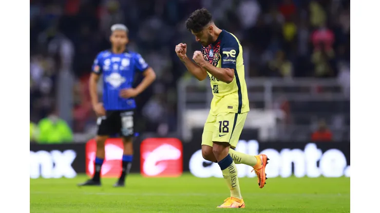 Hector Vivas/ Getty Images- Bruno Valdéz, zagueiro do Club de Fútbol América
