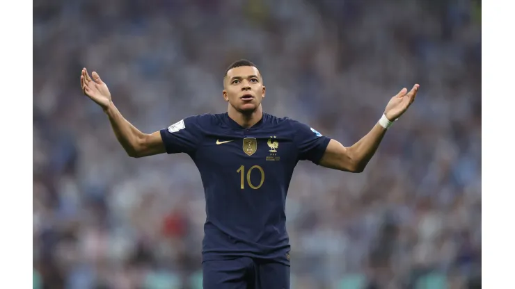 Catherine Ivill/ Getty Images- Kylian Mbappé, atacante do PSG
