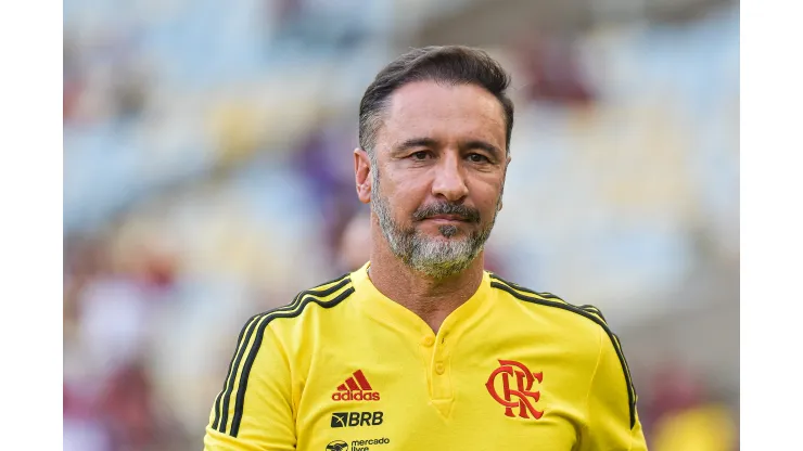 Thiago Ribeiro/AGIF- Vítor Pereira, técnico do Flamengo
