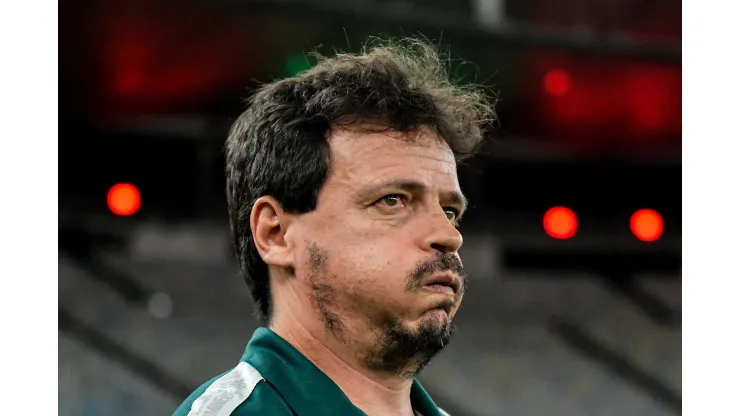 Thiago Ribeiro/AGIF- Fernando Diniz, técnico do Fluminense
