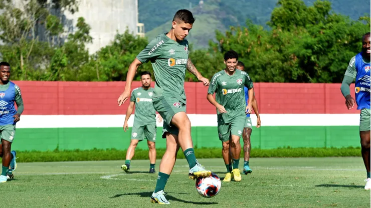 FOTO DE MAILSON SANTANA/FLUMINENSE FC - Giovanni projeta temporada no Fluminense
