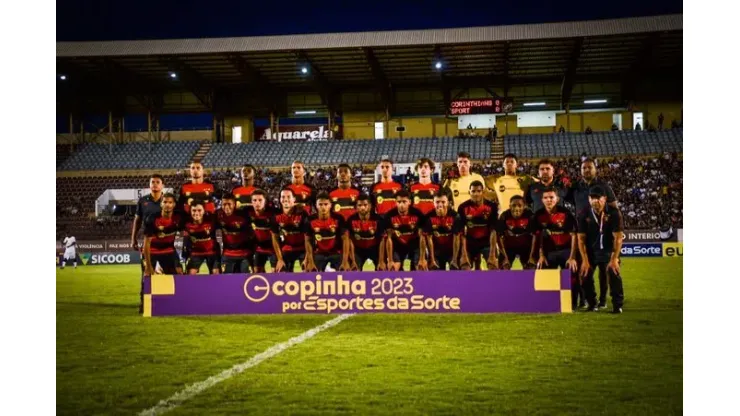 Foto: Divulgação/Twitter/Sport - Leão é eliminado da Copinha com campanha histórica
