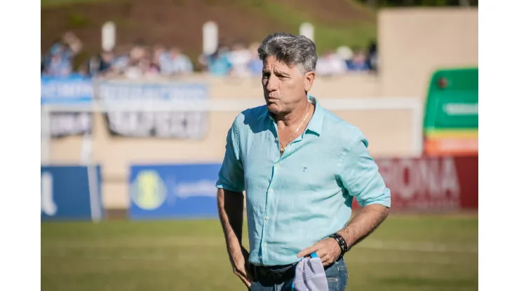 Fernando Teramatsu/AGIF- Renato Gaúcho, técnico do Grêmio
