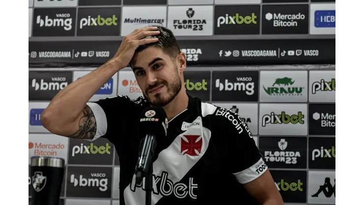 Foto: (Thiago Ribeiro/AGIF) - Pedro Raul ainda busca seu primeiro gol com a camisa do Vasco
