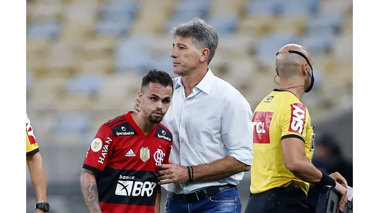 Foto: (Wagner Meier/Getty Images) - Michael, ex-Flamengo, é um dos desejos de Renato no Grêmio
