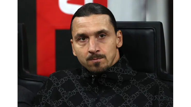 Marco Luzzani/Getty Images- Zlatan Ibrahimovic, centroavante do Milan
