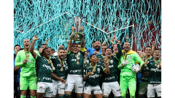 Buda Mendes/Getty Images- Palmeiras é o campeão da Supercopa do Brasil 2023
