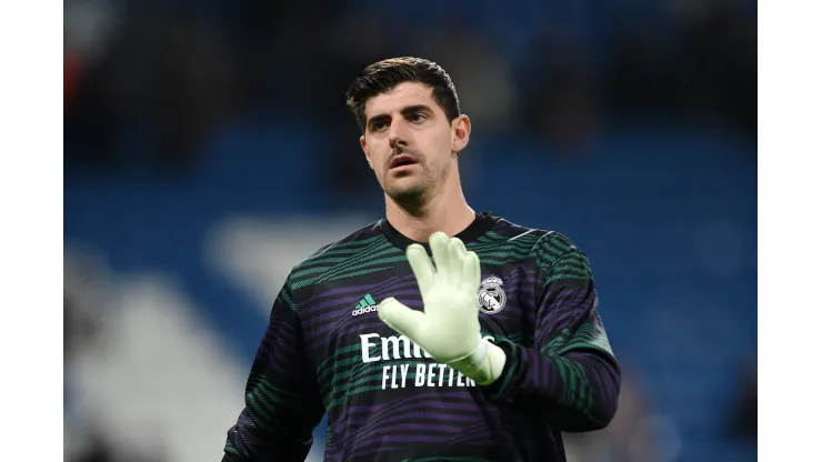 Denis Doyle/Getty Images- Thibaut Courtois, goleiro do Real Madrid
