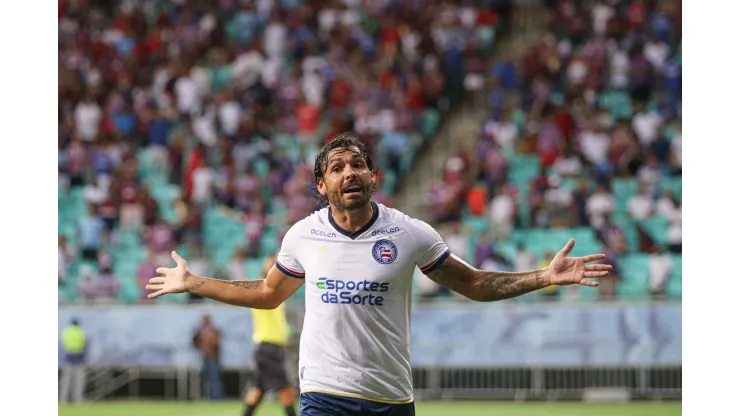 Renan Oliveira/AGIF- Ricardo Goulart meia-atacante do Bahia
