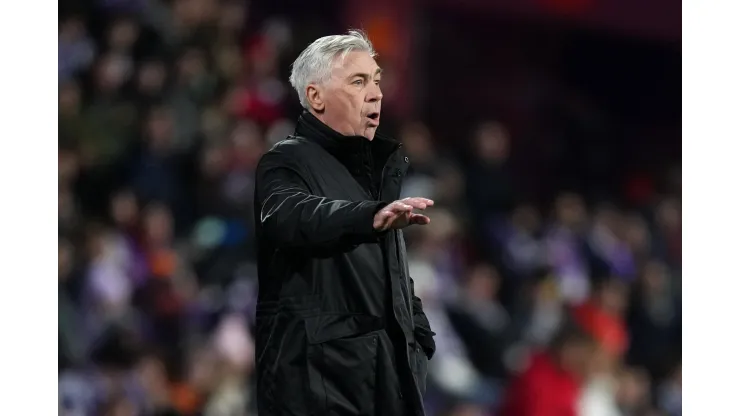 Angel Martinez/Getty Images- Carlo Ancelotti, técnico do Real Madrid
