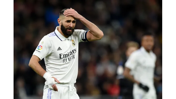 Photo by Denis Doyle/Getty Images - Benzema está fora da lista de relacionados para o Mundial
